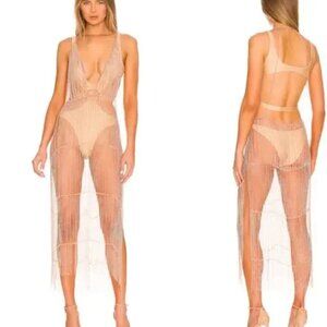 NWT Chain maxi dress by Michael Costello